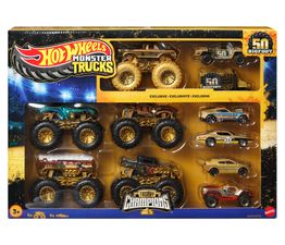 Hot Wheels - Monster Trucks Trophy Champions Toy Car Collection