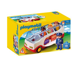 Playmobil - 1.2.3 - Airport Shuttle Bus - 6773