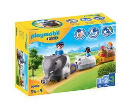Playmobil - 1.2.3 - Animal Train - 70405
