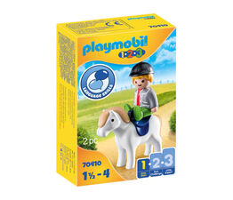 Playmobil - 1.2.3 - Boy with Pony - 70410