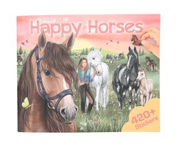Create Your - Happy Horses Colouring Book