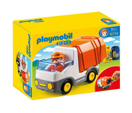 Playmobil - 1.2.3 - Recycling Truck - 6774