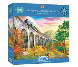Gibsons - Crossing Glenfinnan Viaduct 1000 Piece Jigsaw Puzzle