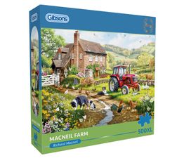 Gibsons - Macneil Farm 500 Piece XL Jigsaw Puzzle