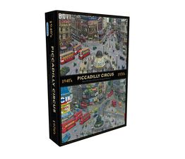 Gibsons - Piccadilly Through the Decades 1000 Piece Jigsaw Puzzle