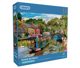 Gibsons - River Retreat 1000 Piece Jigsaw Puzzle
