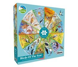 Gibsons - RSPB Birds of the Year 500 Piece Circular Jigsaw Puzzle