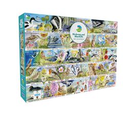 Gibsons - RSPB Birdsong &amp; Bluebells 1000 Piece Jigsaw Puzzle