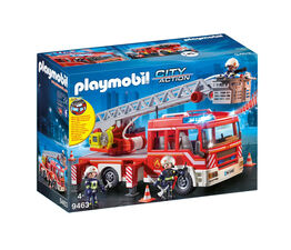 Playmobil - City Action - Fire Ladder Unit with Extendable Ladder - 9463