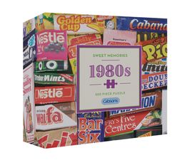 Gibsons - Sweet Memories of the 1980s 500 Piece Jigsaw Puzzle