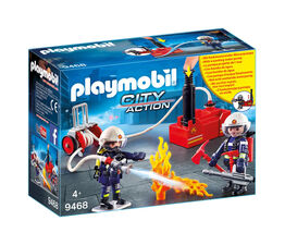 Playmobil - City Action - Firefighters with Water Pump - 9468