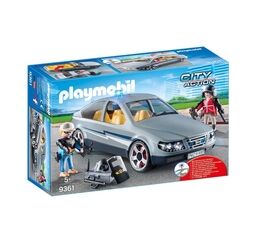Playmobil - City Action - SWAT Undercover Car with Removeable Flashing Blue Light - 9361
