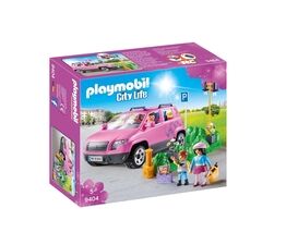 Playmobil - City Life - Family Car with Parking Space with Removeable Windshield - 9404