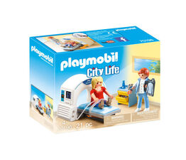 Playmobil - City Life - Hospital MRI Scanner with Doctor & Patient - 70196