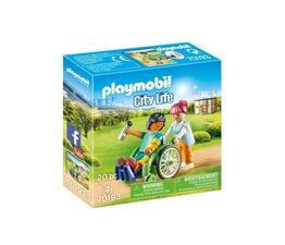 Playmobil - City Life - Patient in Wheelchair - 70193