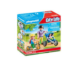 Playmobil - City Life - Pre-School Mother with Children - 70284