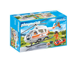 Playmobil City Life Rescue Helicopter - 70048