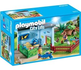 Playmobil - City Life - Small Animal Boarding with Hamster Wheel - 9277