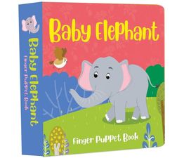 Allsorted - Finger Puppet Baby Elephant Book