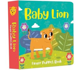 Allsorted - Finger Puppet Baby Lion Book