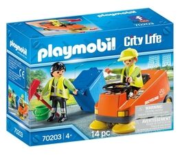 Playmobil - City Life - Street Sweeper - 70203