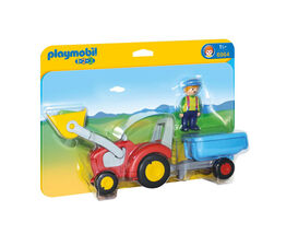 Playmobil - Country - Tractor with Trailer - 6964