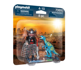 Playmobil - Dino Rise - Velociraptor with Dino Catcher - 70693