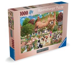 Ravensburger - Farm Cottage 1000 Piece Jigsaw Puzzle