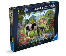 Ravensburger - Hadlow Ponies 500 Piece Jigsaw Puzzle