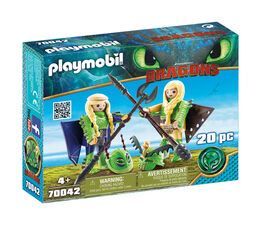 Playmobil - DreamWorks Dragons© - Ruffnut and Tuffnut with Flight Suit - 70042