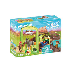Playmobil® - DreamWorks Spirit© - Horse Box "Snips & Señor Carrots" - 70120