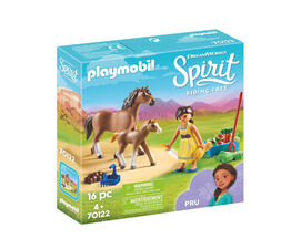 Playmobil® - DreamWorks Spirit© - Pru with Horse and Foal - 70122