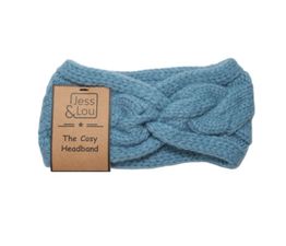 Jess &amp; Lou - Cable Knot Front Headband - Cornflower