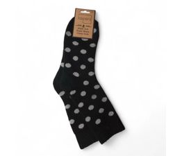 Jess &amp; Lou - Jasper Collection Men's Socks - Spotted Black