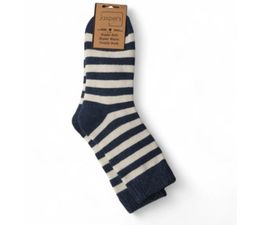 Jess &amp; Lou - Jasper Collection Men's Socks - Stripe Navy
