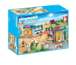 Playmobil - Family Fun - Large Campsite with Shower - 70087