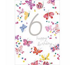Sixth Birthday Butterflies