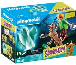 Playmobil® - SCOOBY-DOO! - Scooby & Shaggy with Ghost - 70287