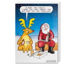 Christmas Card - Kit Kat