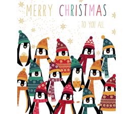 Christmas Card - Penguins To You All