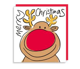 Christmas Card - Rudolf