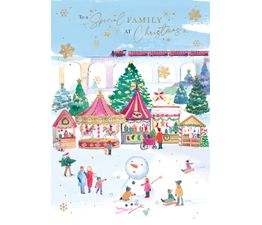 Christmas Card - Winter Fairground