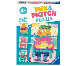 Ravensburger Mix & Match 'Mosters' Kids Jigsaw Puzzles (Set of 3) - 5135