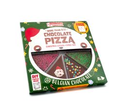 Belfine - Christmas Milk &amp; Dark Chocolate Pizza
