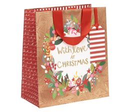 Glick - Medium Gift Bag Wondrous Wreath