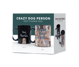 pikkii. - Crazy Dog Person Heat Change Mug