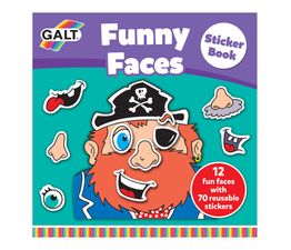 GALT - Funny Faces Sticker Book