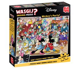 Jumbo - Wasgij Disney Mickeys Party 1000 Piece Puzzle