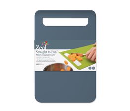 Zeal - Slim Straight to Pan Lge Chopping Board Provence Blue
