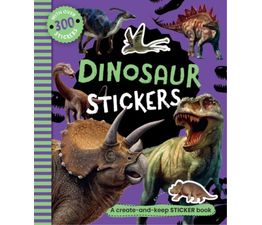 Allsorted - 300 Stickers  Book Dinosaurs